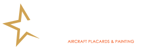 Space Stars for Aircraft Placards & Printing